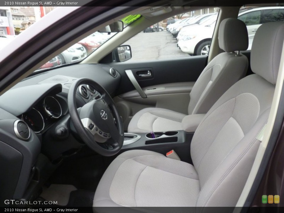 Gray Interior Photo for the 2010 Nissan Rogue SL AWD #78278248