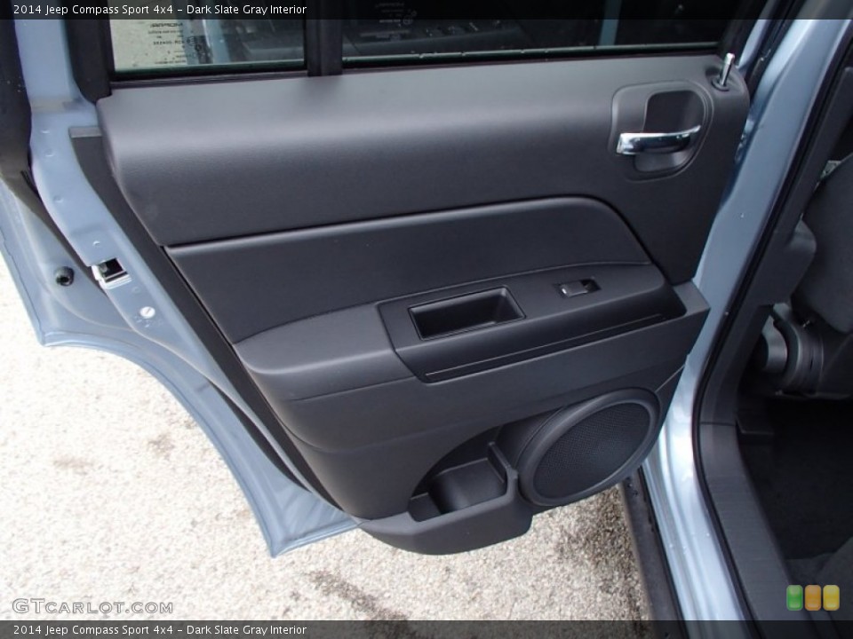 Dark Slate Gray Interior Door Panel for the 2014 Jeep Compass Sport 4x4 #78278902