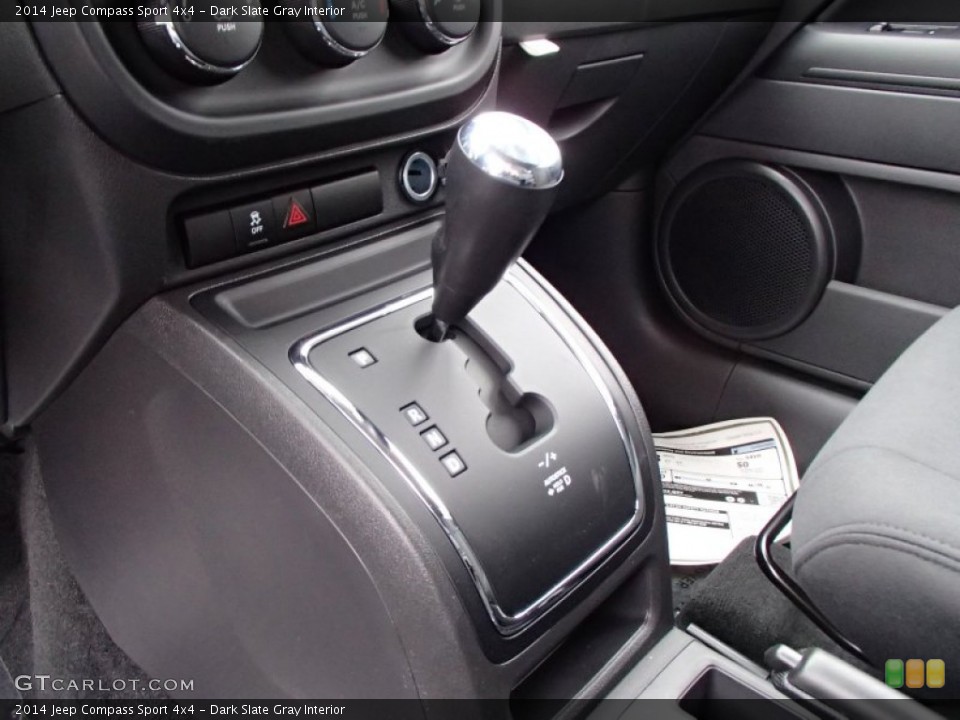 Dark Slate Gray Interior Transmission for the 2014 Jeep Compass Sport 4x4 #78278959