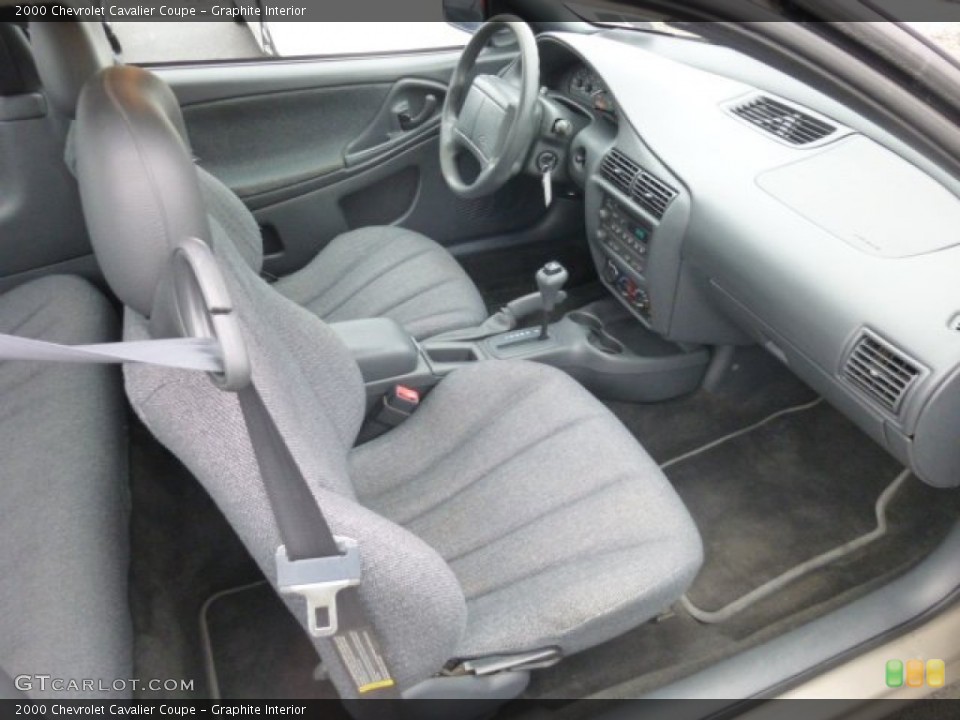 Graphite Interior Photo for the 2000 Chevrolet Cavalier Coupe #78279175