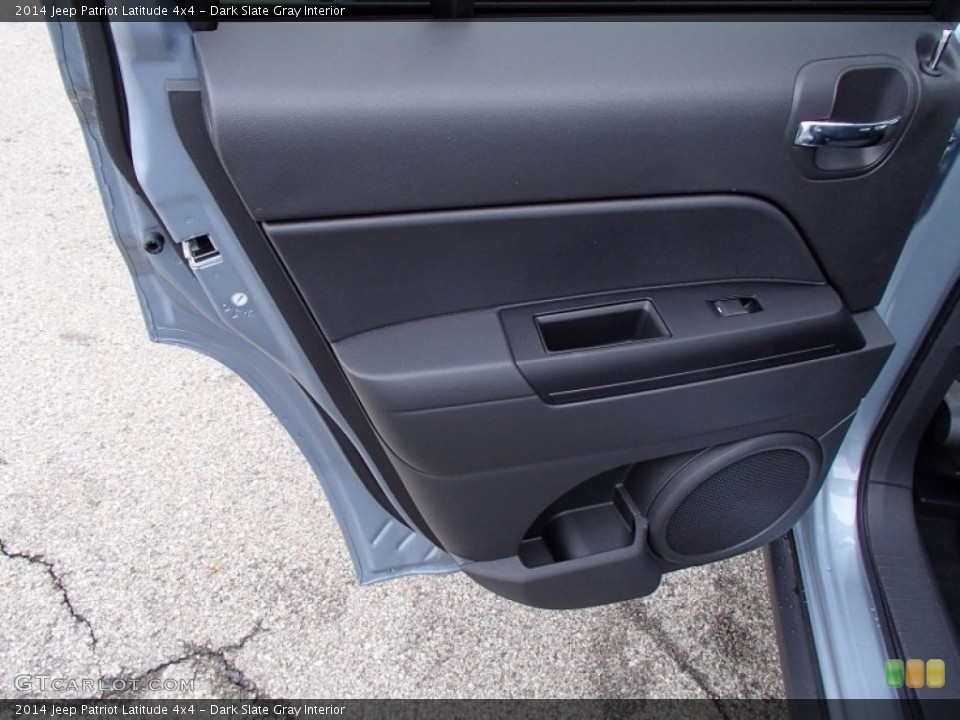 Dark Slate Gray Interior Door Panel for the 2014 Jeep Patriot Latitude 4x4 #78279320