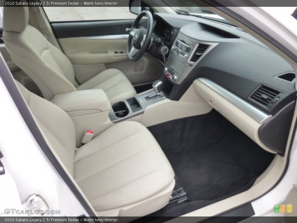 Warm Ivory Interior Photo for the 2010 Subaru Legacy 2.5i Premium Sedan #78279544