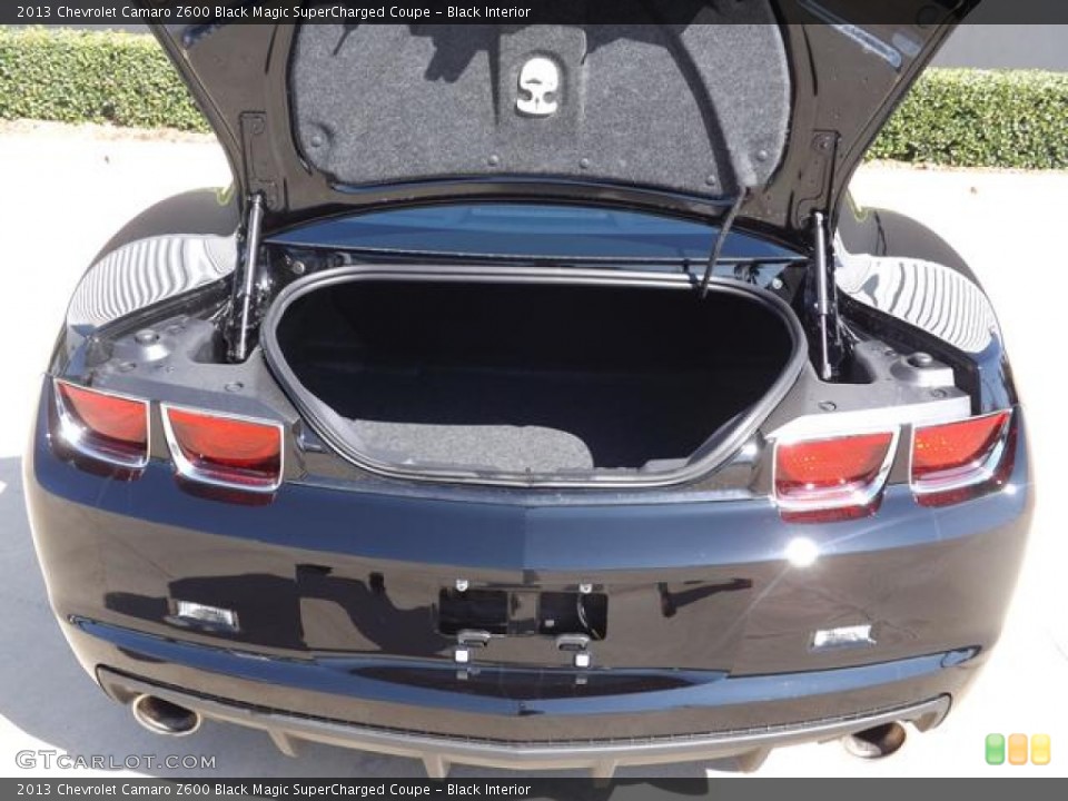 Black Interior Trunk for the 2013 Chevrolet Camaro Z600 Black Magic SuperCharged Coupe #78280044