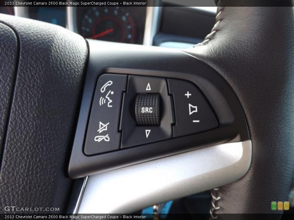 Black Interior Controls for the 2013 Chevrolet Camaro Z600 Black Magic SuperCharged Coupe #78280308