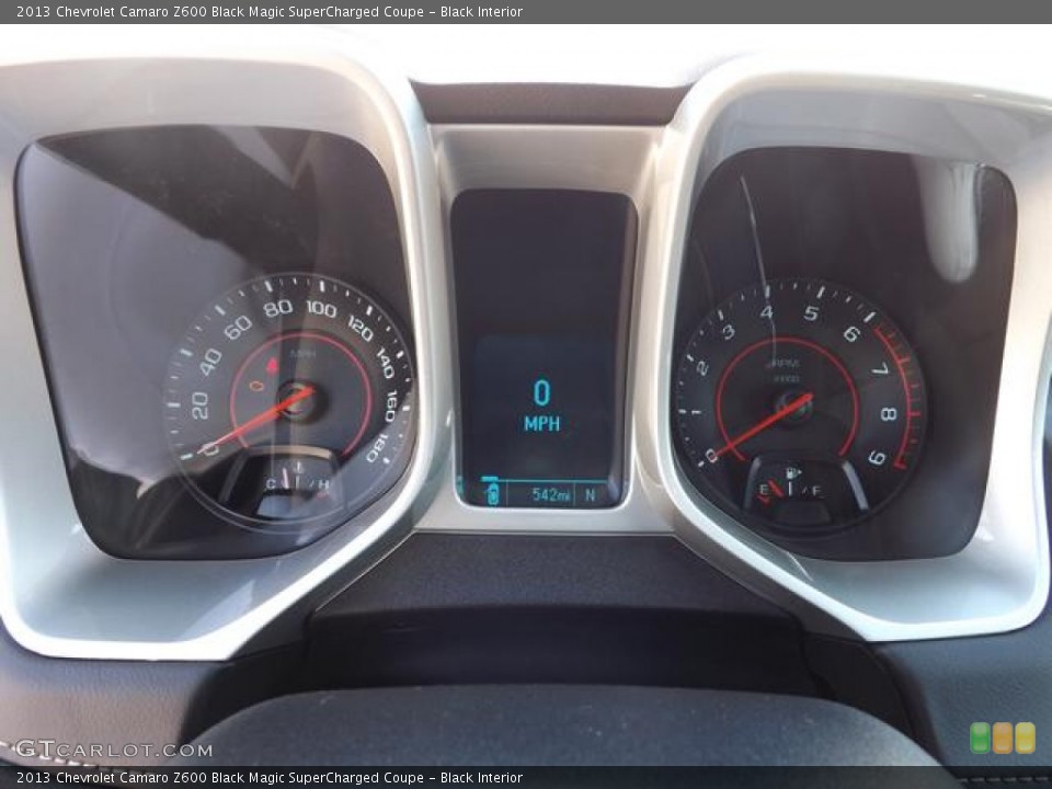 Black Interior Gauges for the 2013 Chevrolet Camaro Z600 Black Magic SuperCharged Coupe #78280383
