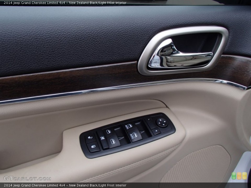 New Zealand Black/Light Frost Interior Controls for the 2014 Jeep Grand Cherokee Limited 4x4 #78280459