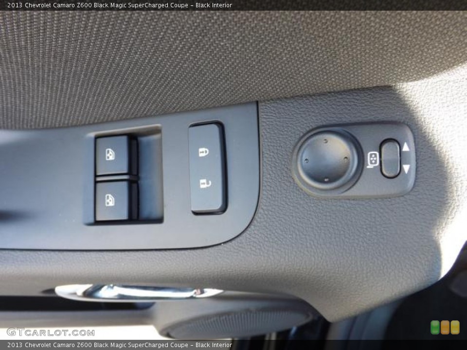 Black Interior Controls for the 2013 Chevrolet Camaro Z600 Black Magic SuperCharged Coupe #78280603