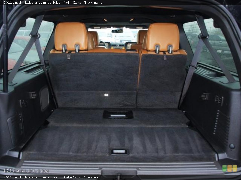 Canyon/Black Interior Trunk for the 2011 Lincoln Navigator L Limited Edition 4x4 #78282826