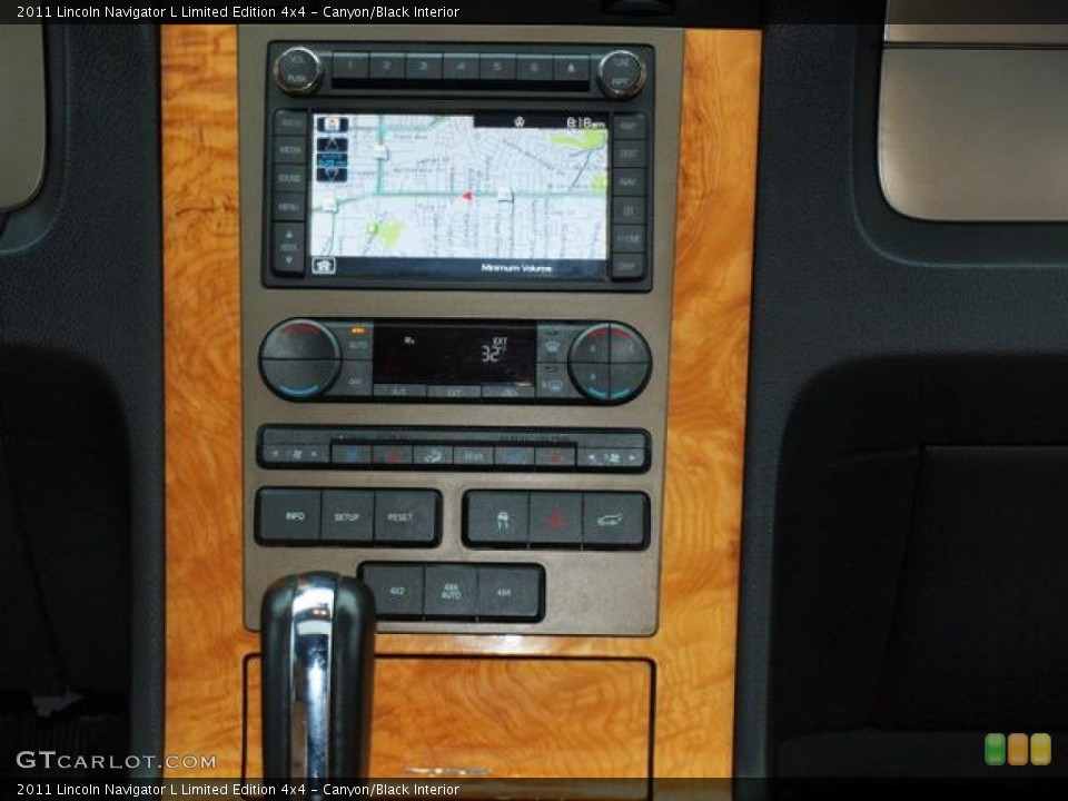 Canyon/Black Interior Controls for the 2011 Lincoln Navigator L Limited Edition 4x4 #78283000