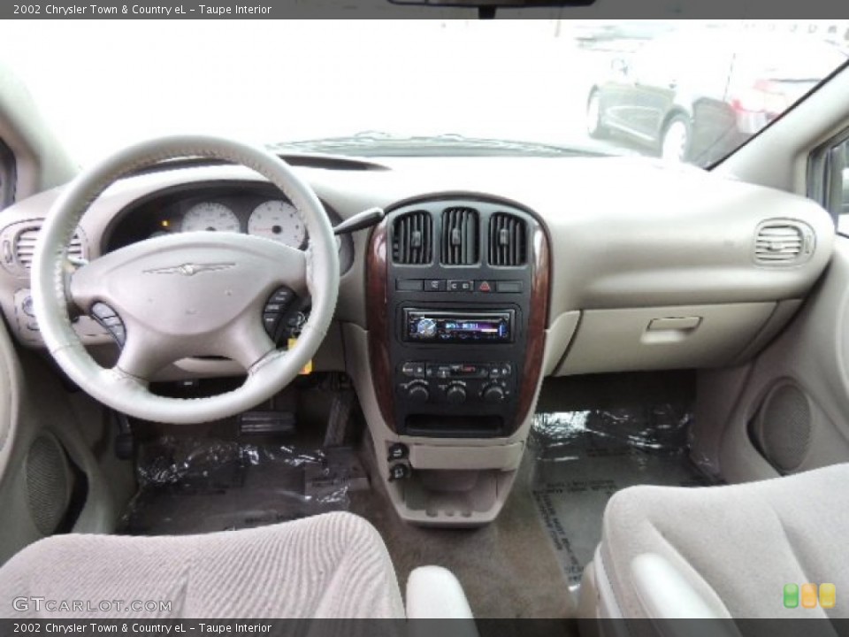 Taupe Interior Dashboard for the 2002 Chrysler Town & Country eL #78283734