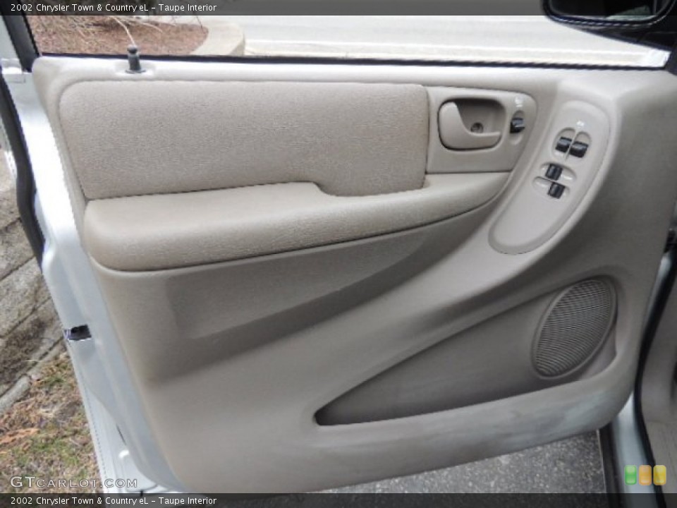 Taupe Interior Door Panel for the 2002 Chrysler Town & Country eL #78283755