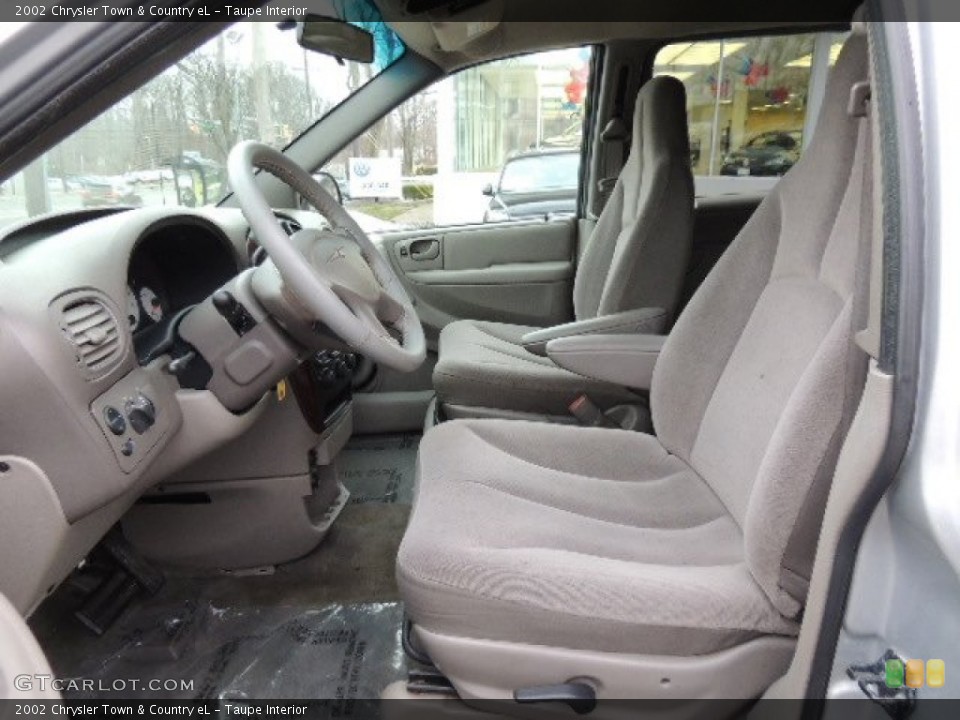 Taupe Interior Front Seat for the 2002 Chrysler Town & Country eL #78283774