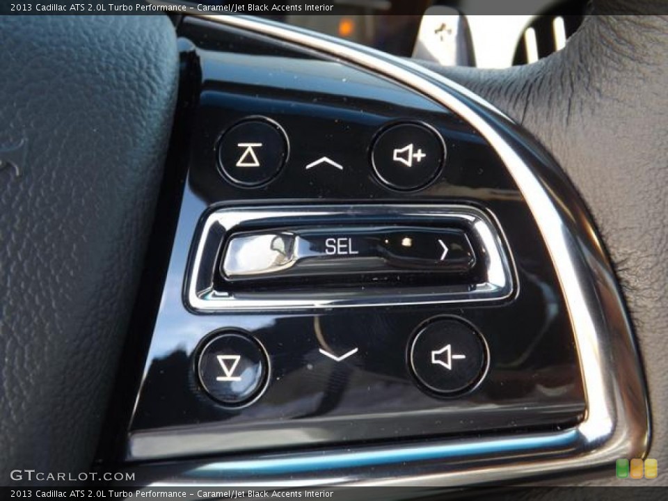 Caramel/Jet Black Accents Interior Controls for the 2013 Cadillac ATS 2.0L Turbo Performance #78285073