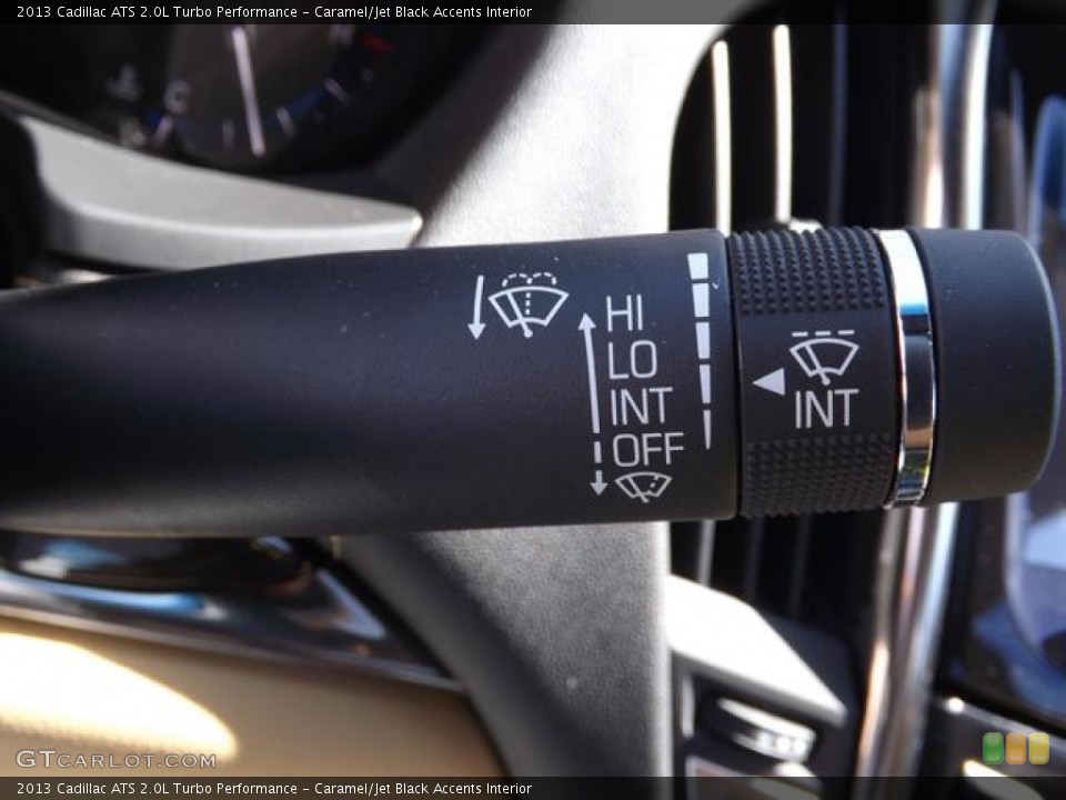 Caramel/Jet Black Accents Interior Controls for the 2013 Cadillac ATS 2.0L Turbo Performance #78285106