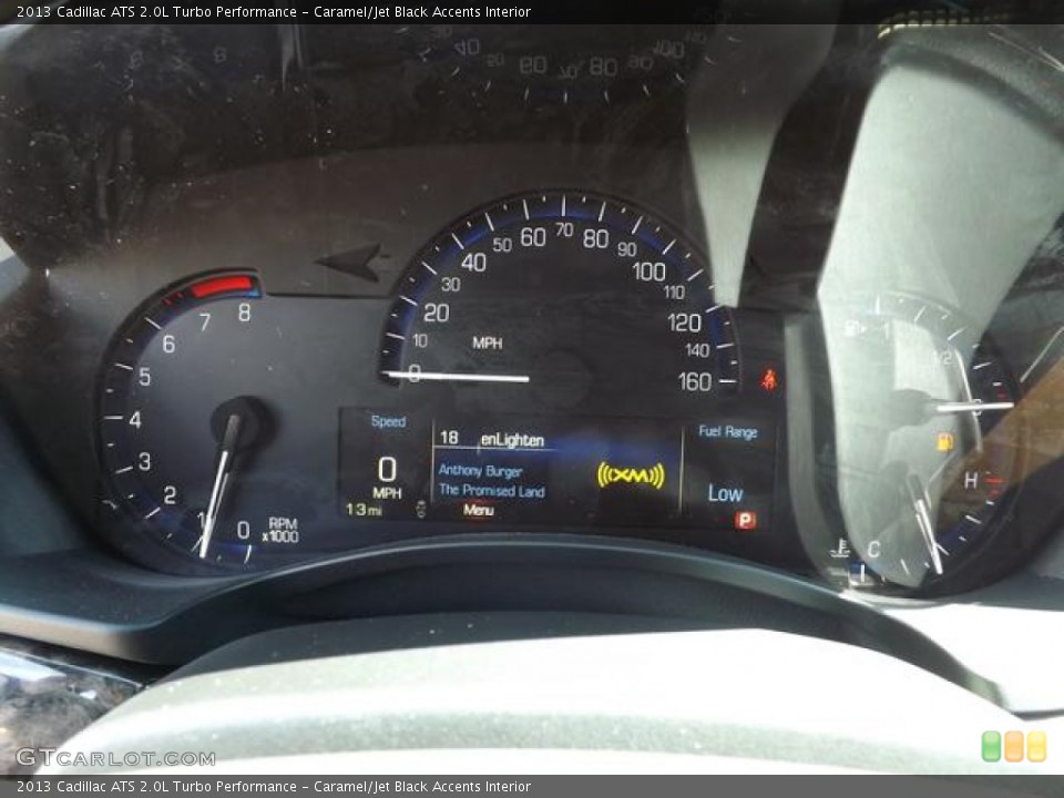 Caramel/Jet Black Accents Interior Gauges for the 2013 Cadillac ATS 2.0L Turbo Performance #78285160