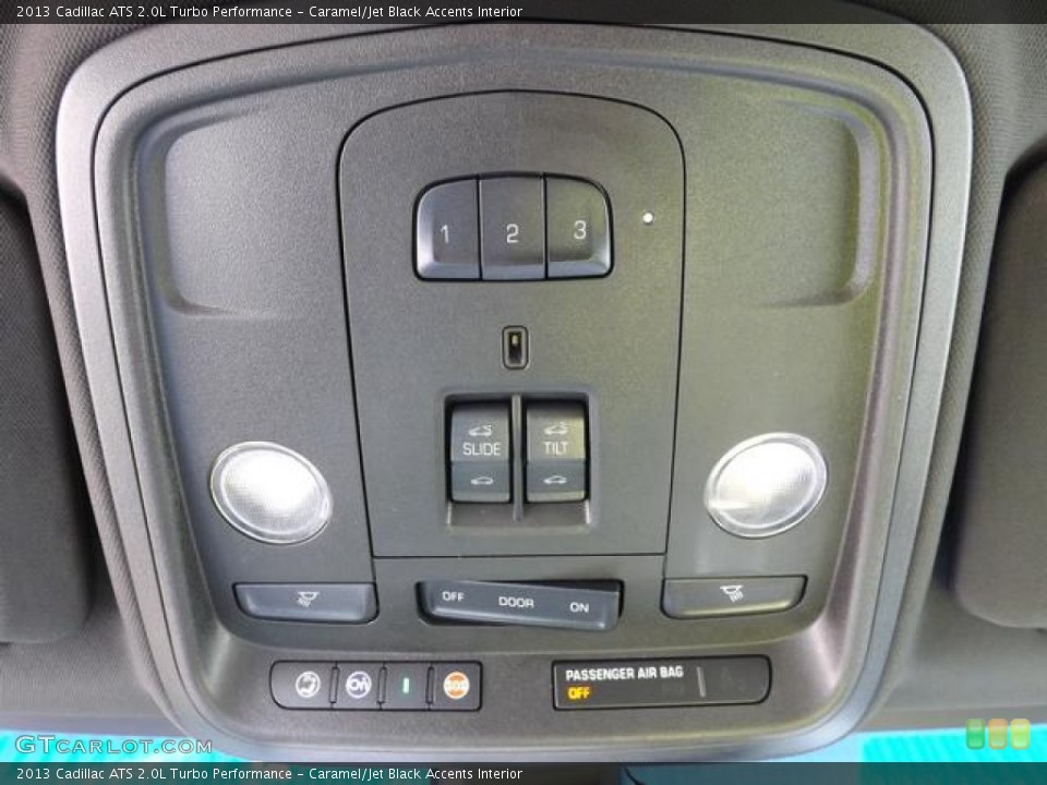 Caramel/Jet Black Accents Interior Controls for the 2013 Cadillac ATS 2.0L Turbo Performance #78285182