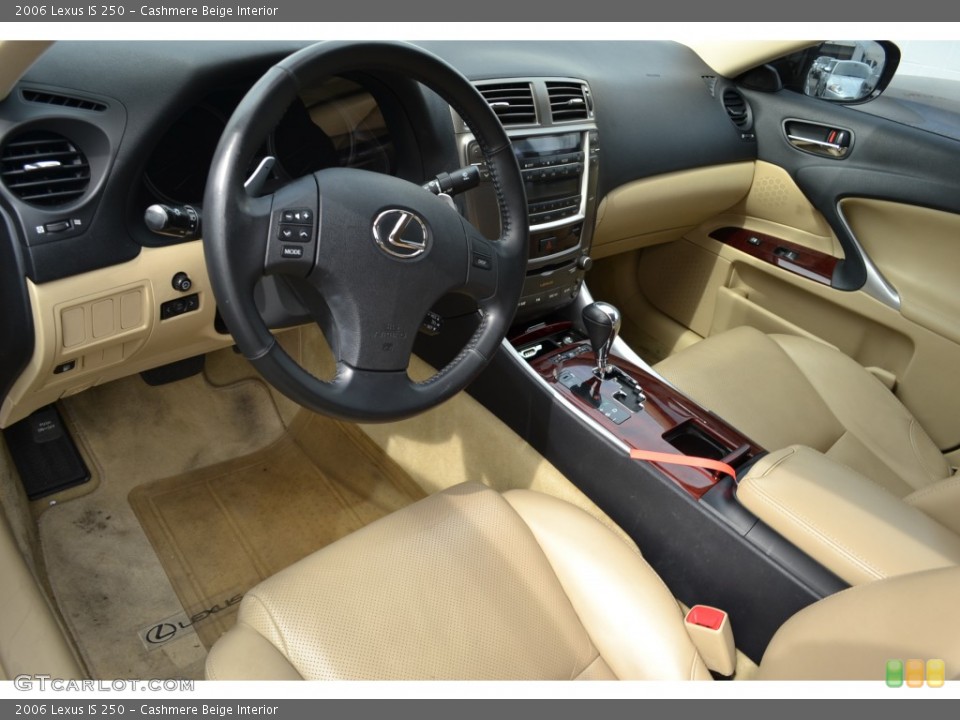 Cashmere Beige Interior Photo for the 2006 Lexus IS 250 #78285708