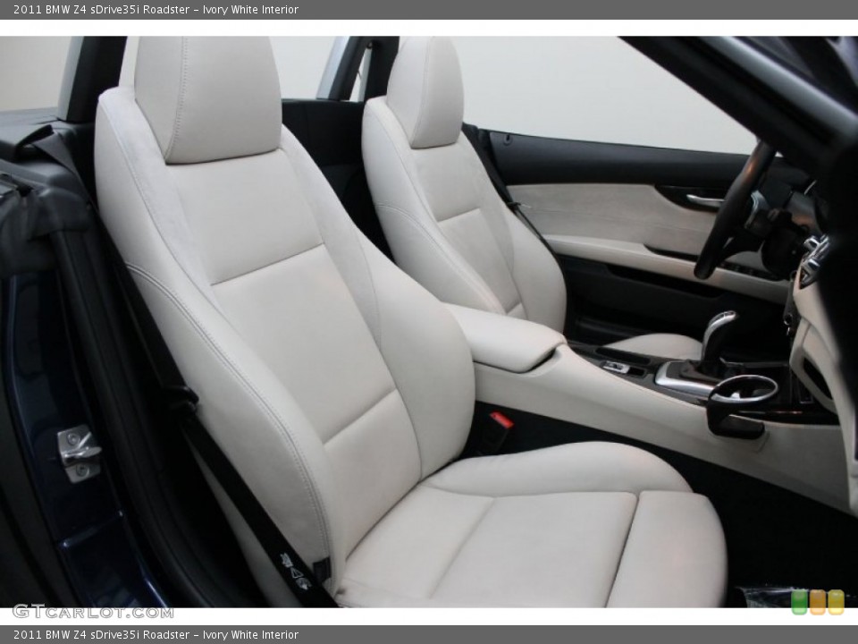 Ivory White Interior Photo for the 2011 BMW Z4 sDrive35i Roadster #78285892