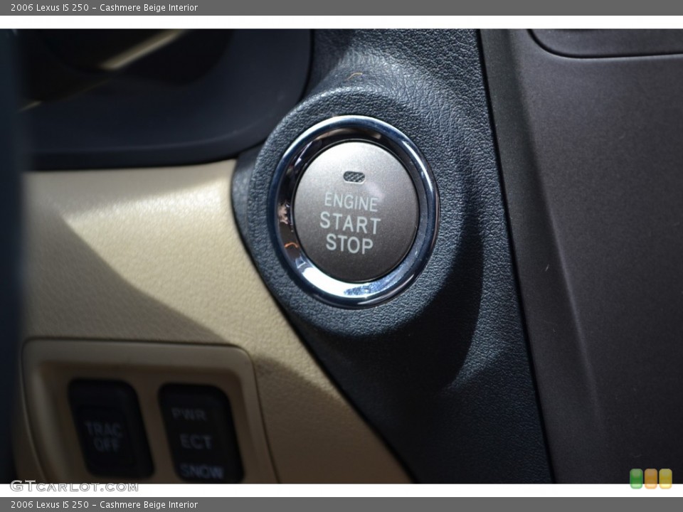 Cashmere Beige Interior Controls for the 2006 Lexus IS 250 #78286604
