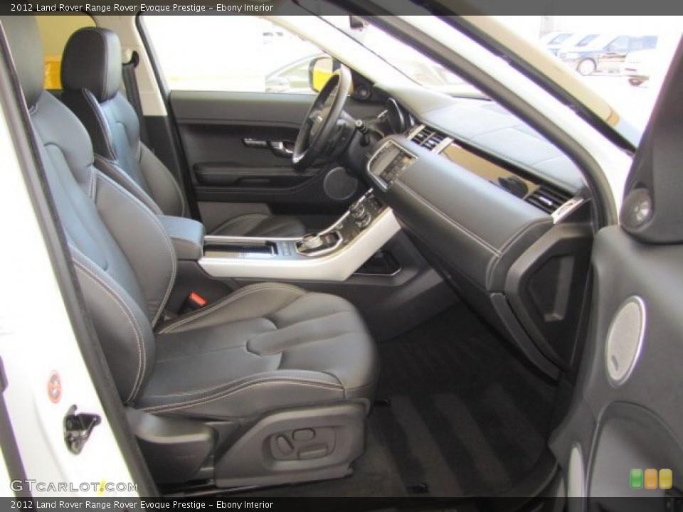 Ebony Interior Photo for the 2012 Land Rover Range Rover Evoque Prestige #78286924