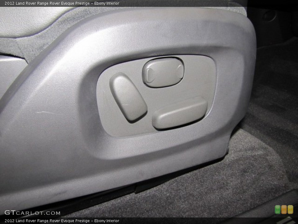 Ebony Interior Controls for the 2012 Land Rover Range Rover Evoque Prestige #78286942