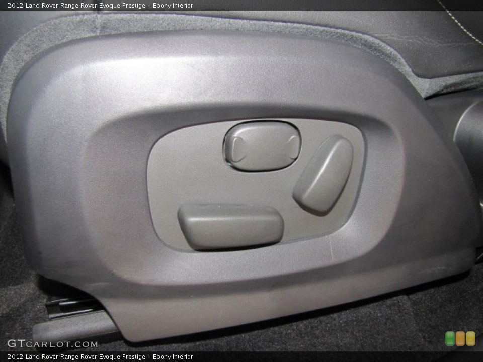 Ebony Interior Controls for the 2012 Land Rover Range Rover Evoque Prestige #78287137