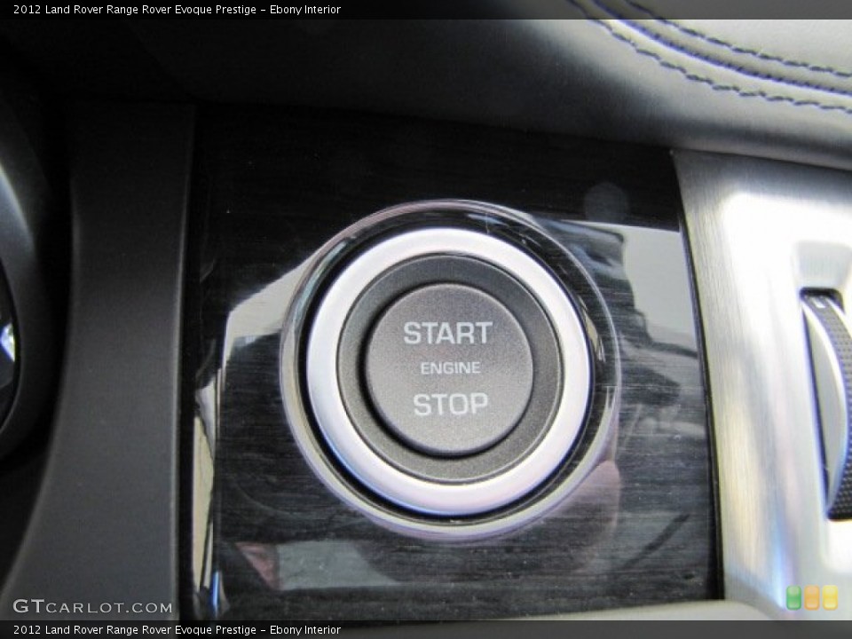 Ebony Interior Controls for the 2012 Land Rover Range Rover Evoque Prestige #78287173