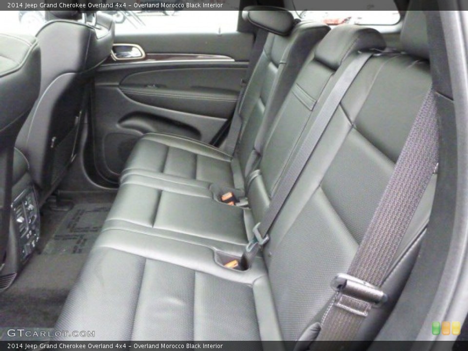 Overland Morocco Black Interior Rear Seat for the 2014 Jeep Grand Cherokee Overland 4x4 #78287430