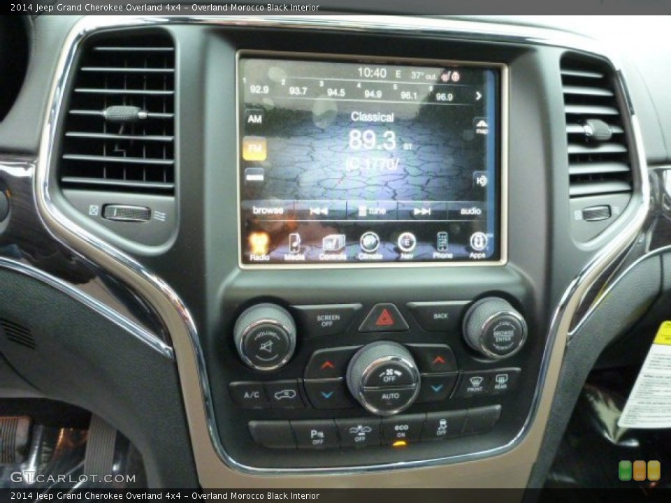 Overland Morocco Black Interior Controls for the 2014 Jeep Grand Cherokee Overland 4x4 #78287554