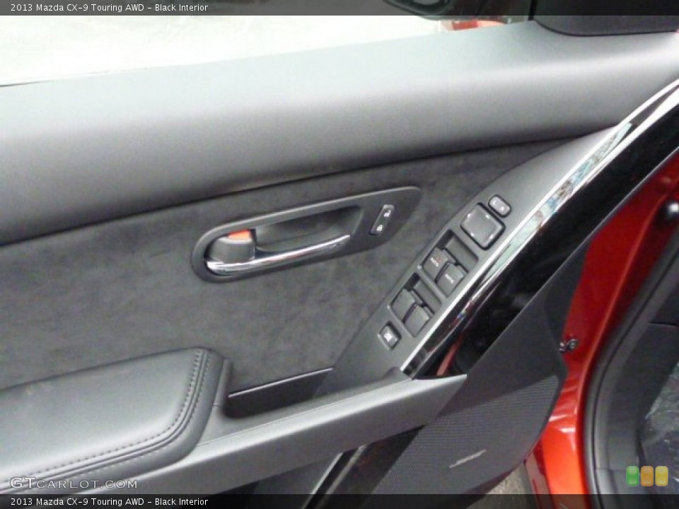 Black Interior Controls for the 2013 Mazda CX-9 Touring AWD #78289413