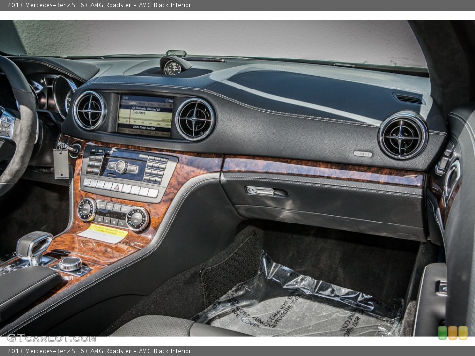 AMG Black Interior Dashboard for the 2013 Mercedes-Benz SL 63 AMG Roadster #78290239