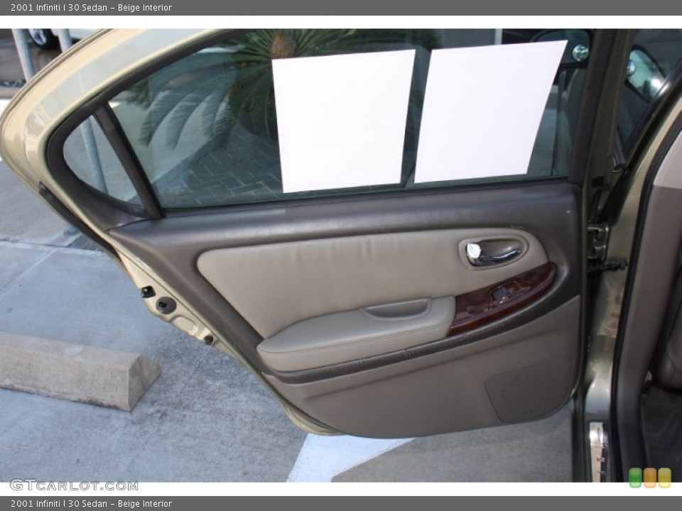 Beige Interior Door Panel for the 2001 Infiniti I 30 Sedan #78291193