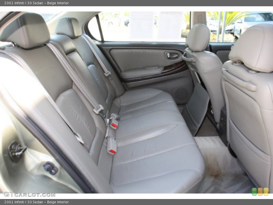 Beige Interior Rear Seat for the 2001 Infiniti I 30 Sedan #78291256