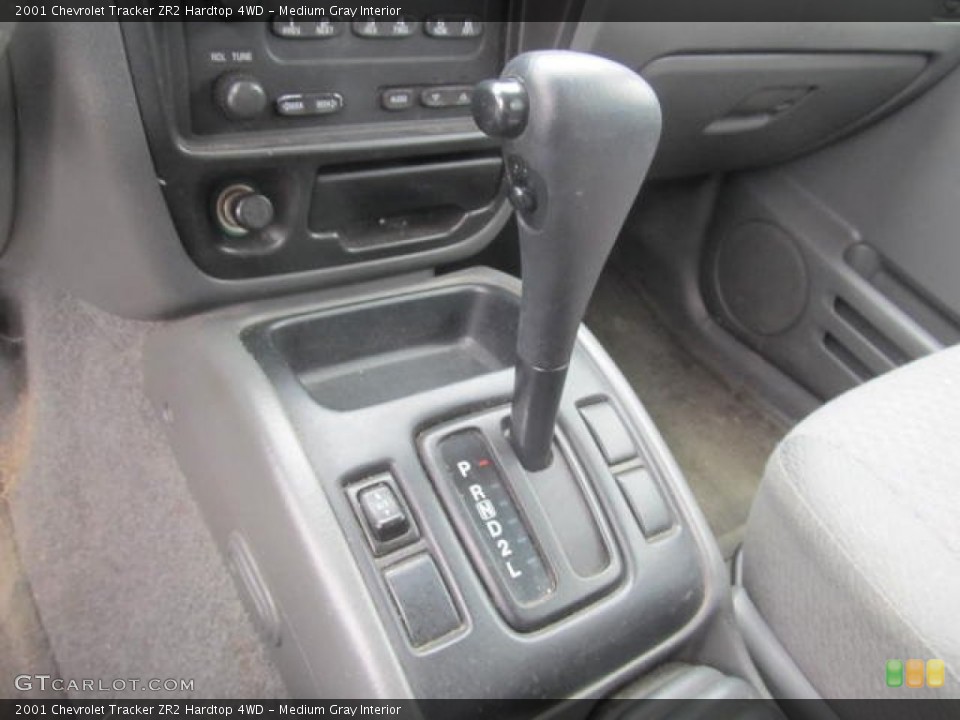 Medium Gray Interior Transmission for the 2001 Chevrolet Tracker ZR2 Hardtop 4WD #78291497