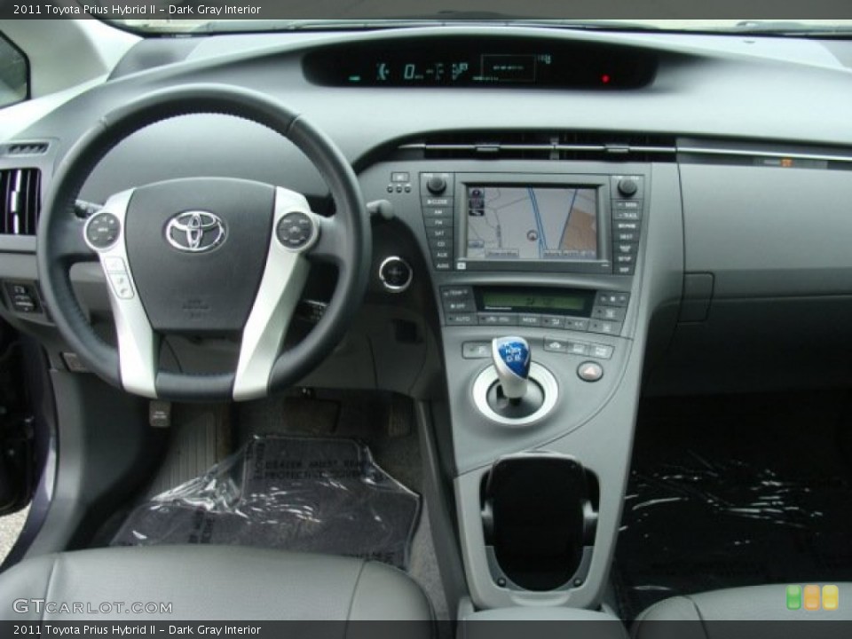 Dark Gray Interior Dashboard for the 2011 Toyota Prius Hybrid II #78291835