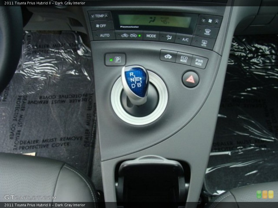 Dark Gray Interior Transmission for the 2011 Toyota Prius Hybrid II #78291892