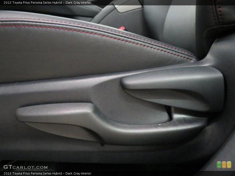 Dark Gray Interior Front Seat for the 2013 Toyota Prius Persona Series Hybrid #78292405