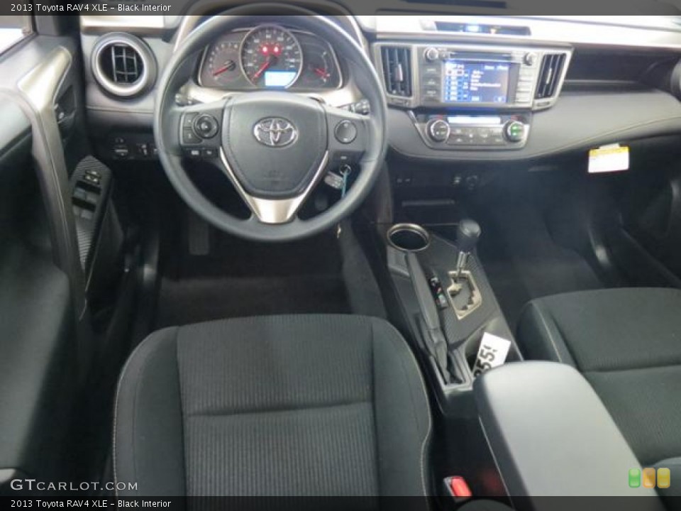 Black Interior Dashboard for the 2013 Toyota RAV4 XLE #78293029
