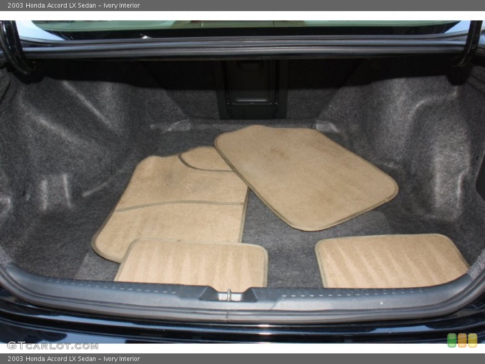 Ivory Interior Trunk for the 2003 Honda Accord LX Sedan #78293058