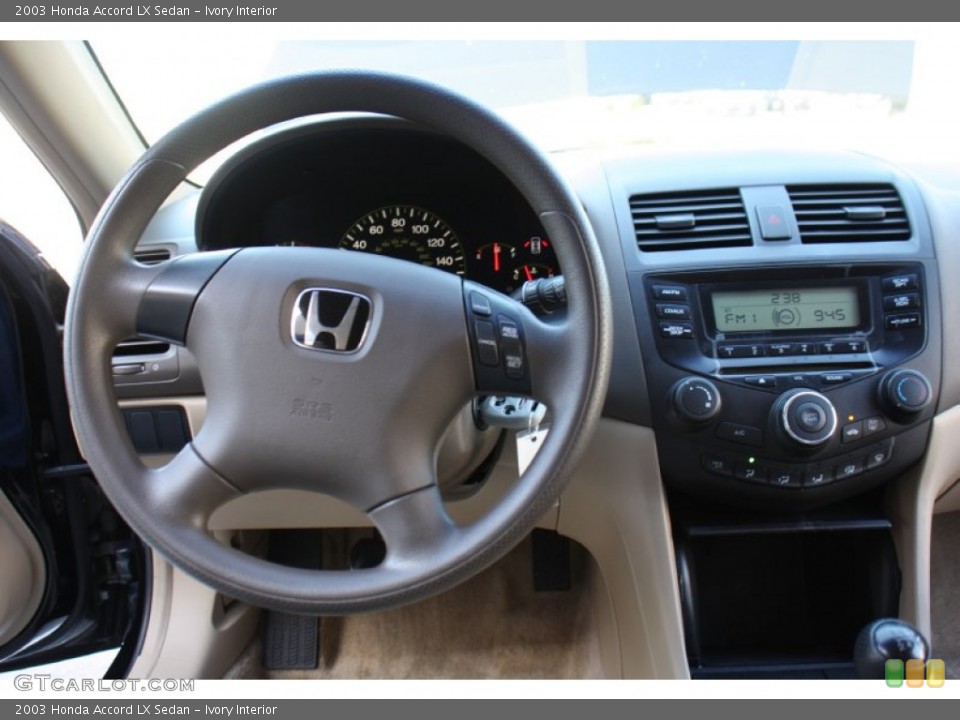 Ivory Interior Dashboard for the 2003 Honda Accord LX Sedan #78293089