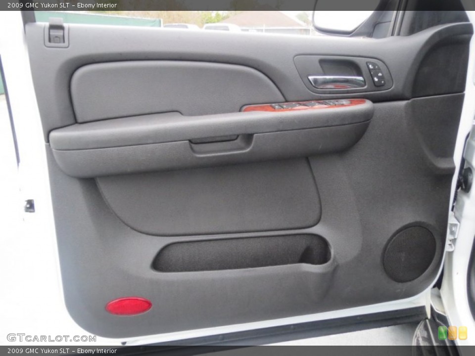 Ebony Interior Door Panel for the 2009 GMC Yukon SLT #78294730