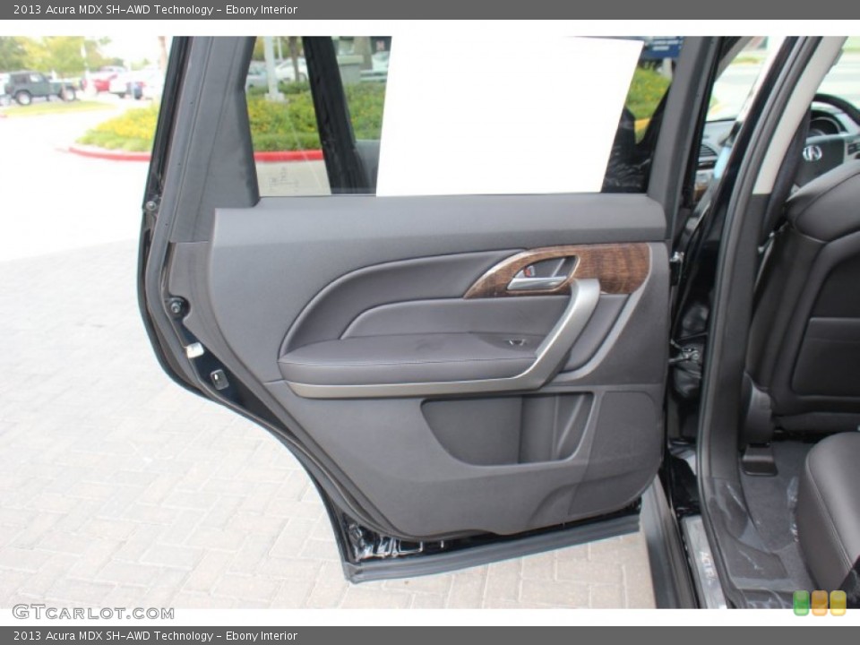 Ebony Interior Door Panel for the 2013 Acura MDX SH-AWD Technology #78295254