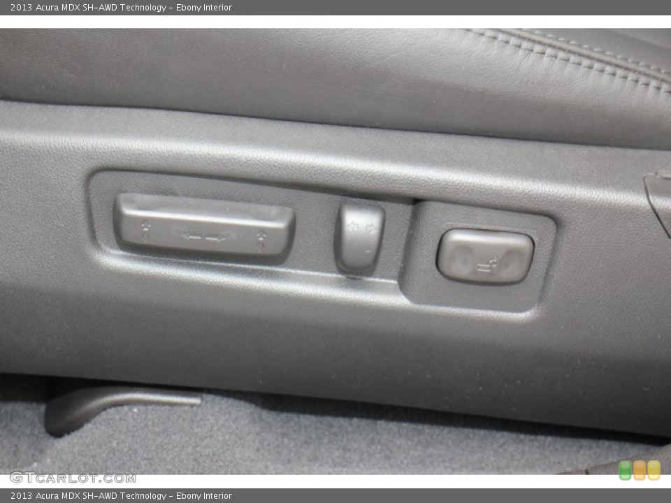 Ebony Interior Controls for the 2013 Acura MDX SH-AWD Technology #78295375