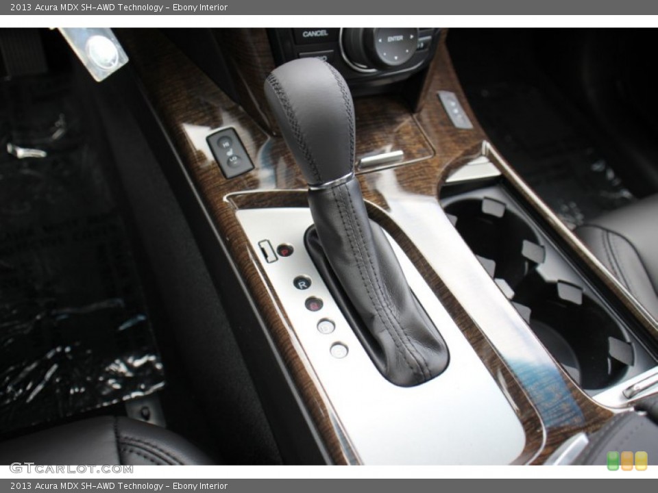 Ebony Interior Transmission for the 2013 Acura MDX SH-AWD Technology #78295470