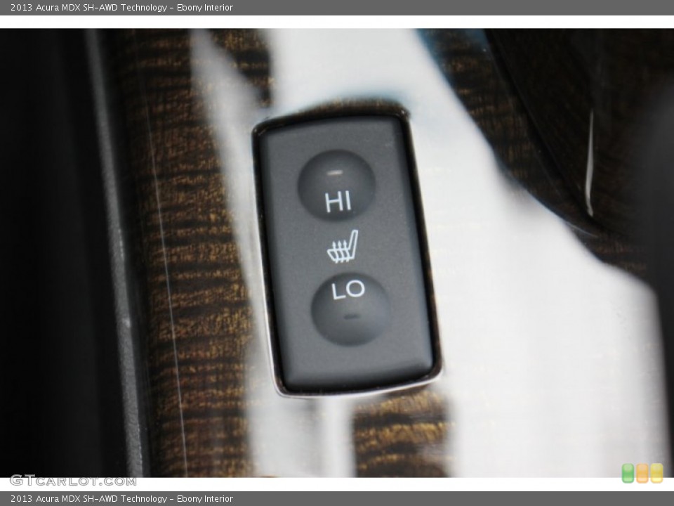 Ebony Interior Controls for the 2013 Acura MDX SH-AWD Technology #78295485