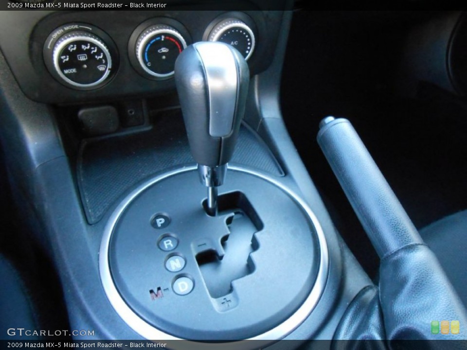 Black Interior Transmission for the 2009 Mazda MX-5 Miata Sport Roadster #78295690