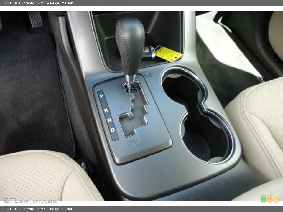 Beige Interior Transmission for the 2013 Kia Sorento EX V6 #78296152