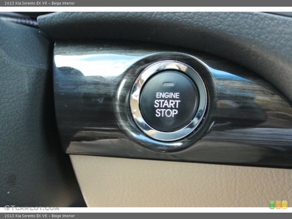 Beige Interior Controls for the 2013 Kia Sorento EX V6 #78296260
