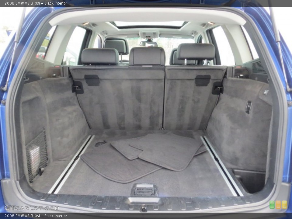 Black Interior Trunk for the 2008 BMW X3 3.0si #78296320