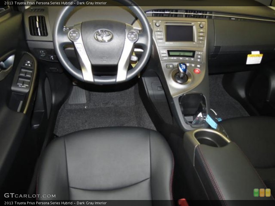 Dark Gray Interior Photo for the 2013 Toyota Prius Persona Series Hybrid #78296548